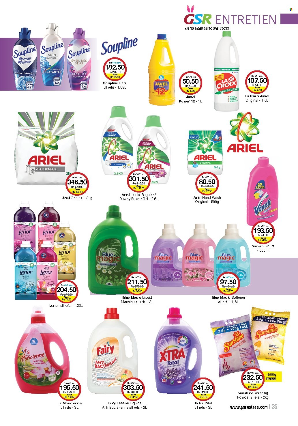 GSR catalogue - 16.03.2023 - 16.04.2023. Page 35