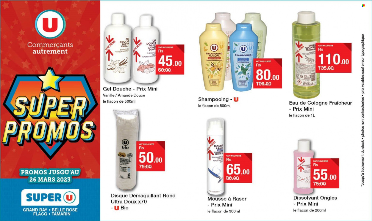 Super U catalogue - 20.03.2023 - 26.03.2023. Page 1
