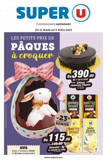 Super U Catalogue - 21.03.2023 - 9.04.2023.