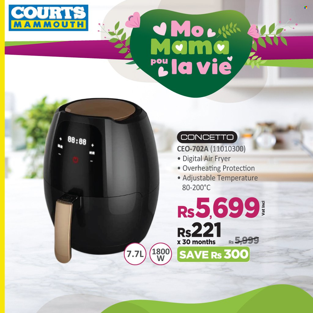 Courts Mammouth catalogue. Page 1