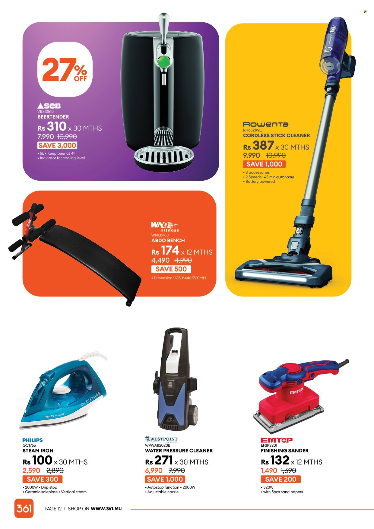 361 catalogue. Page 1