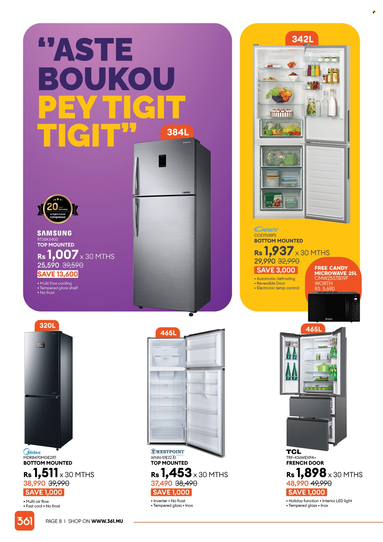 361 catalogue. Page 5