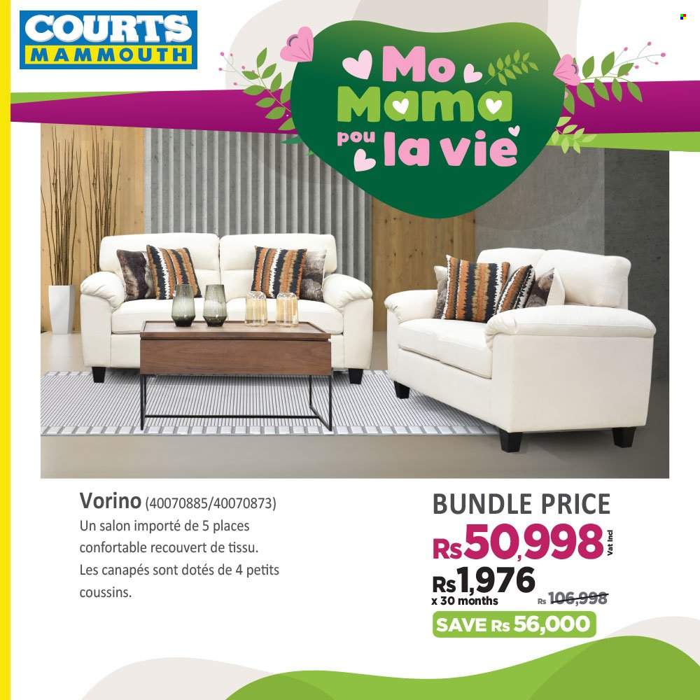 Courts Mammouth catalogue. Page 4