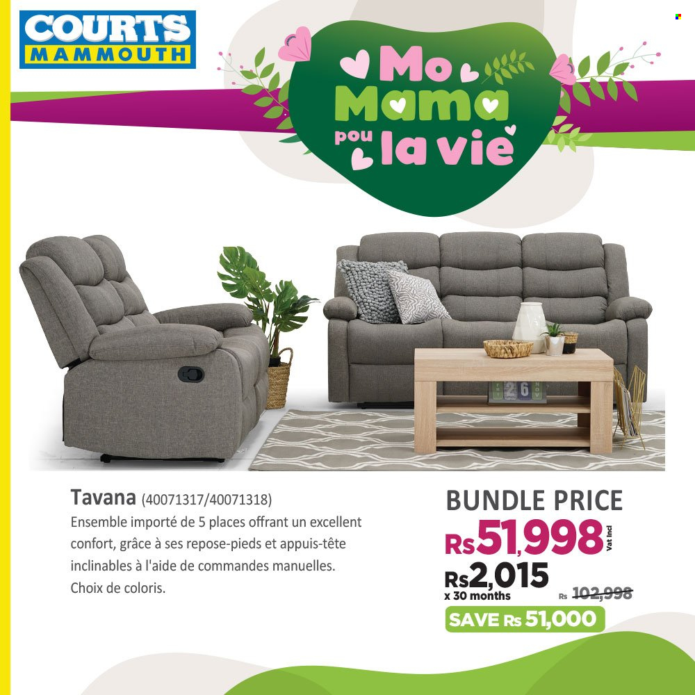 Courts Mammouth catalogue. Page 6
