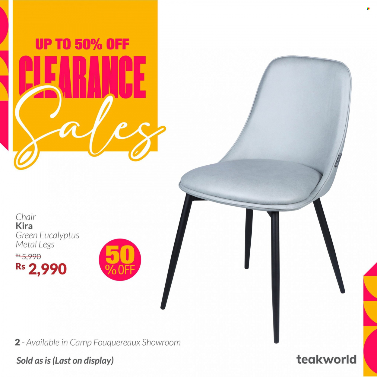 Teak World catalogue. Page 4