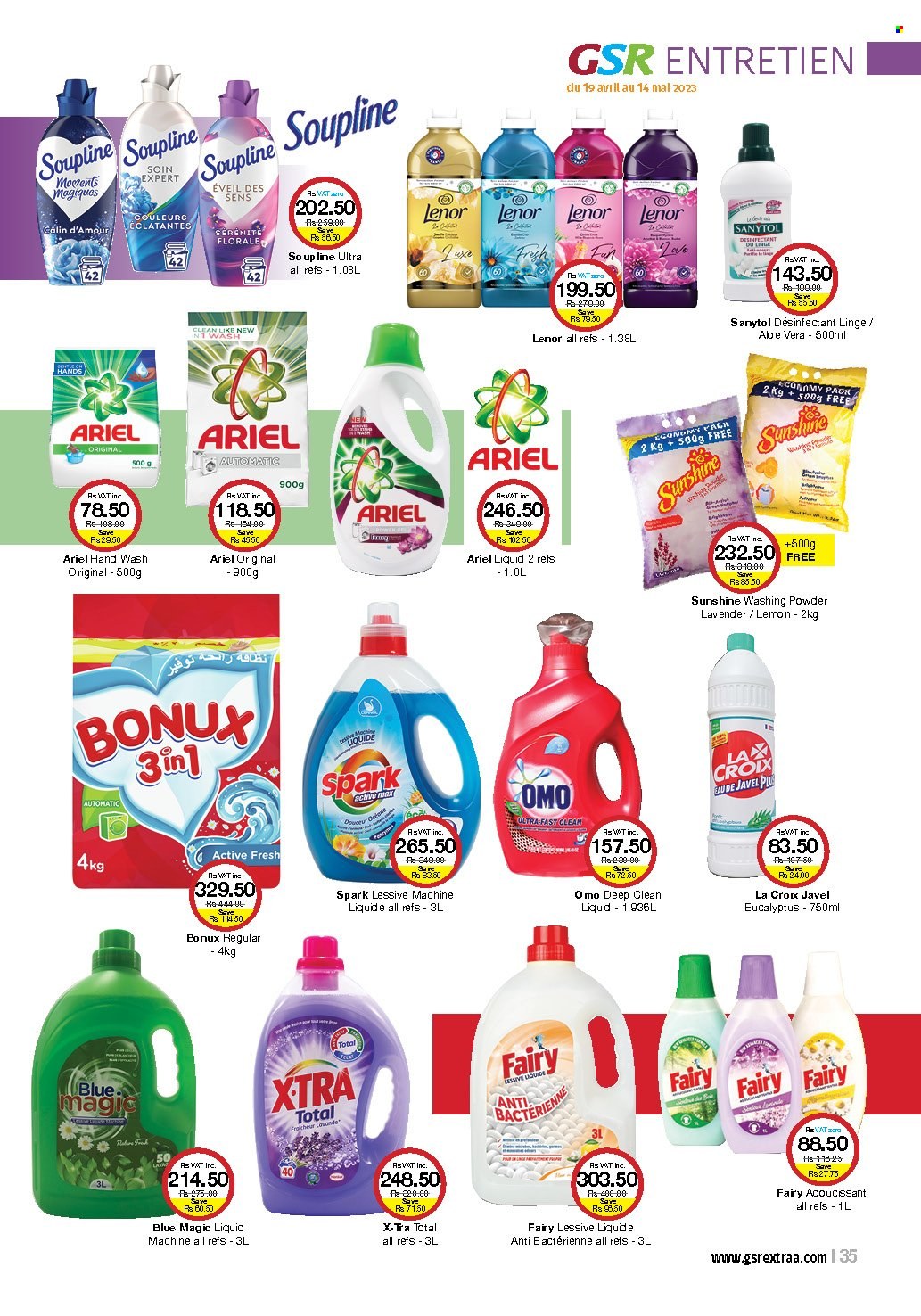 GSR catalogue - 19.04.2023 - 14.05.2023. Page 35