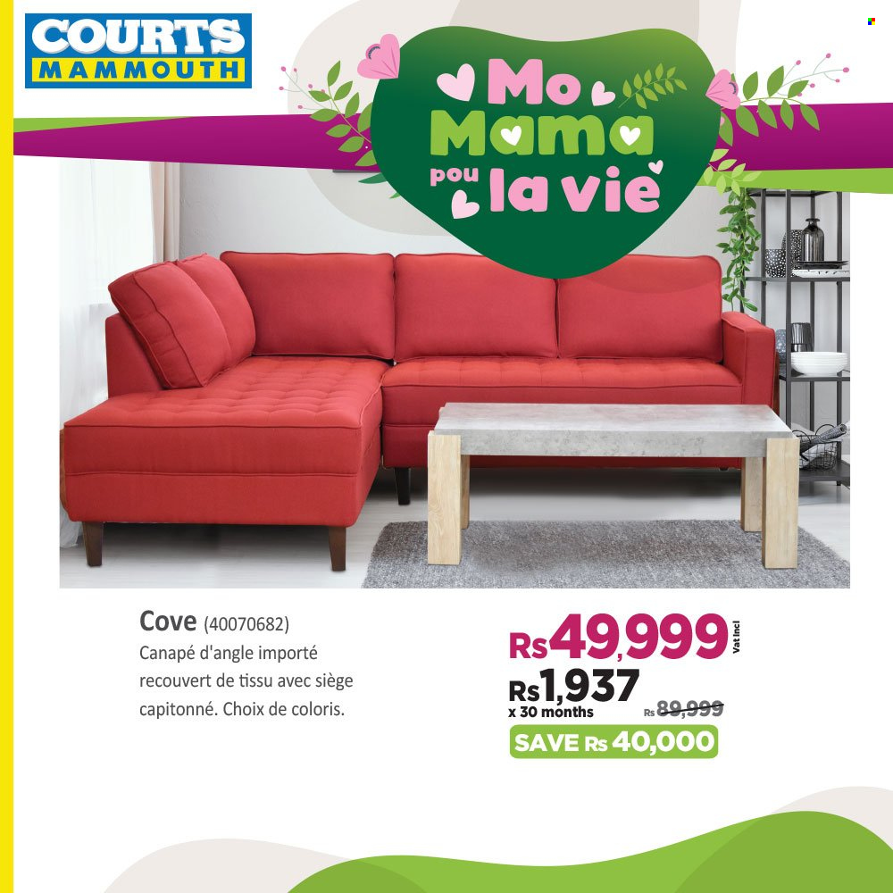 Courts Mammouth catalogue. Page 1