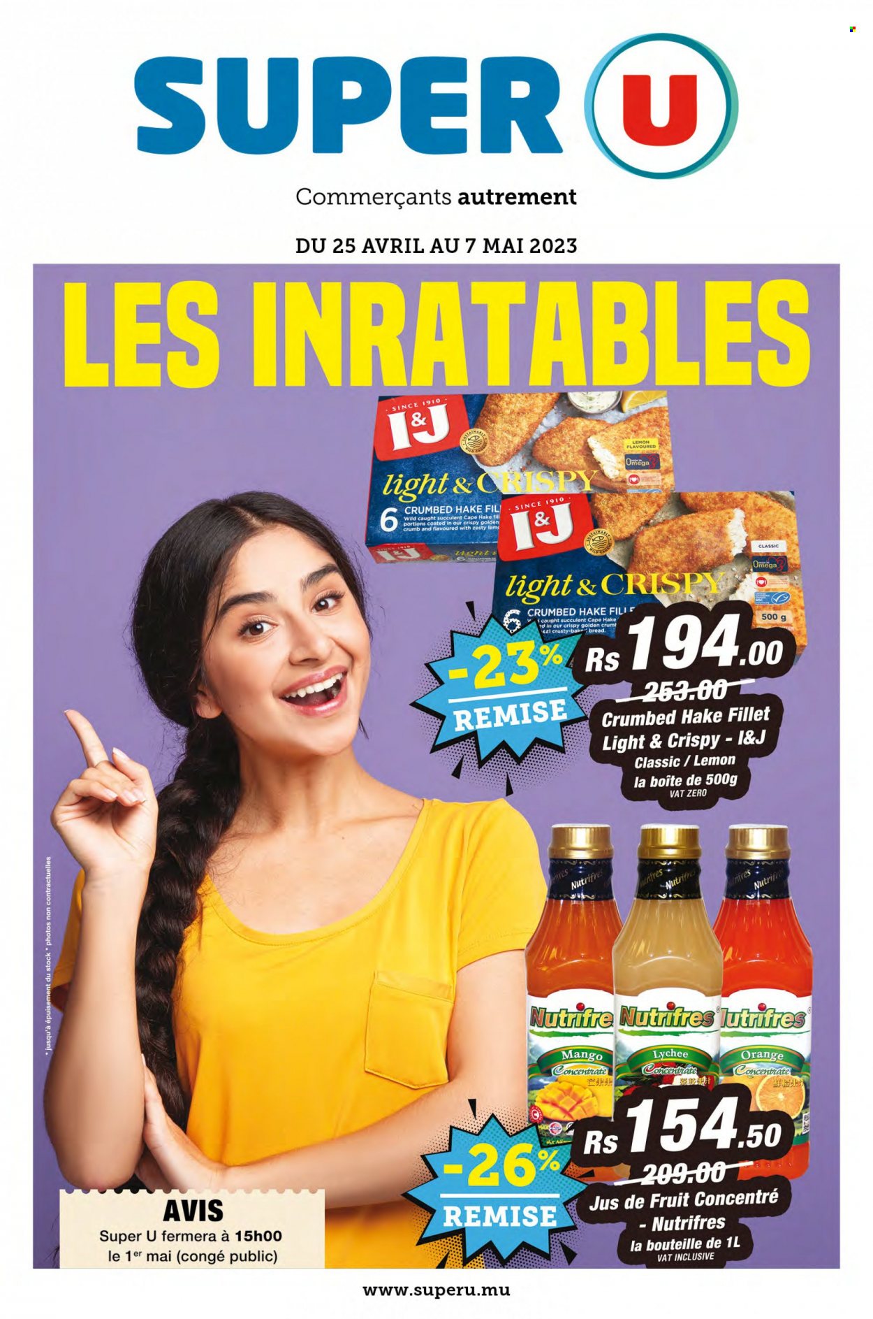 Super U catalogue - 25.04.2023 - 7.05.2023. Page 1