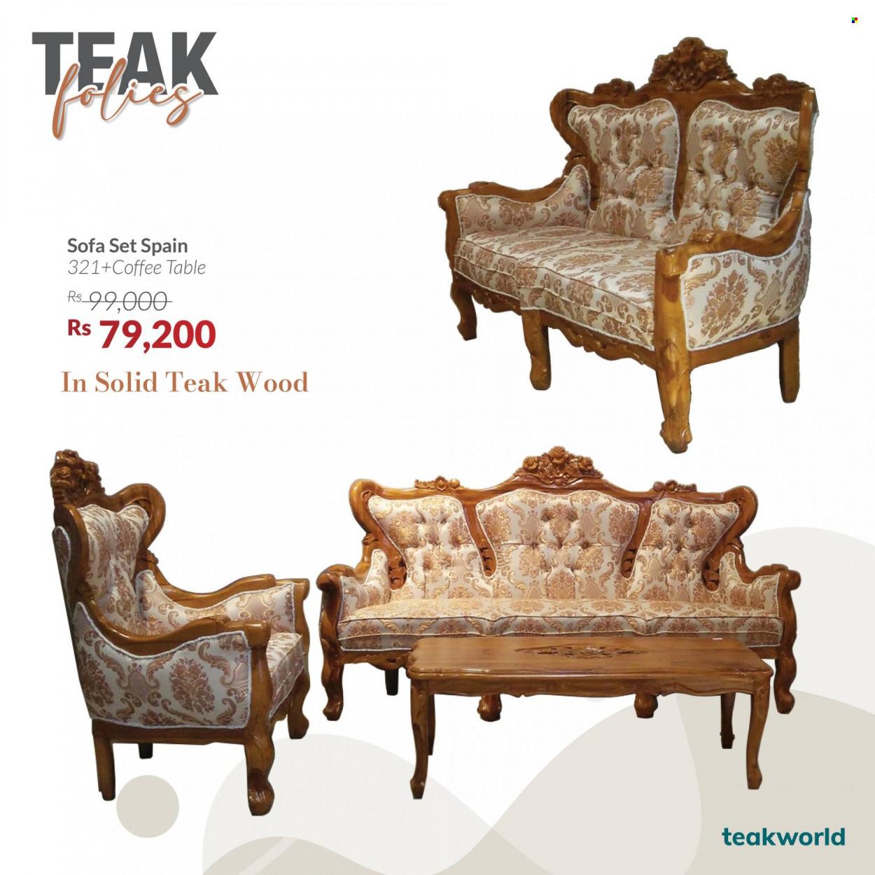 Teak World catalogue. Page 3