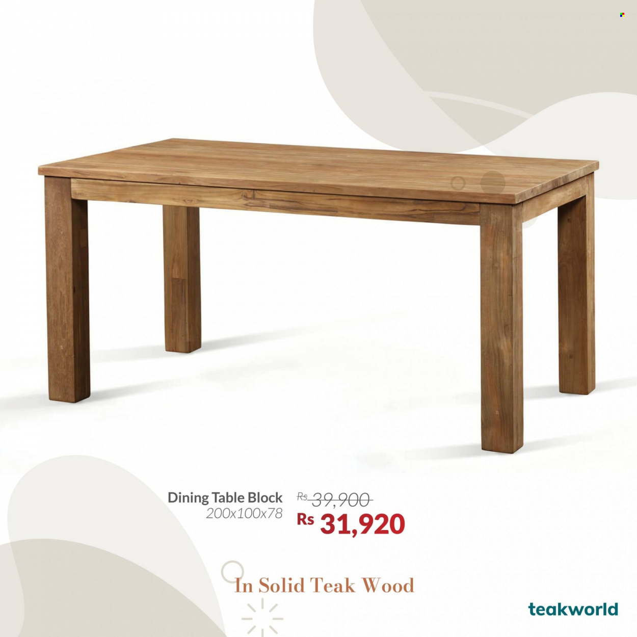 Teak World catalogue. Page 4