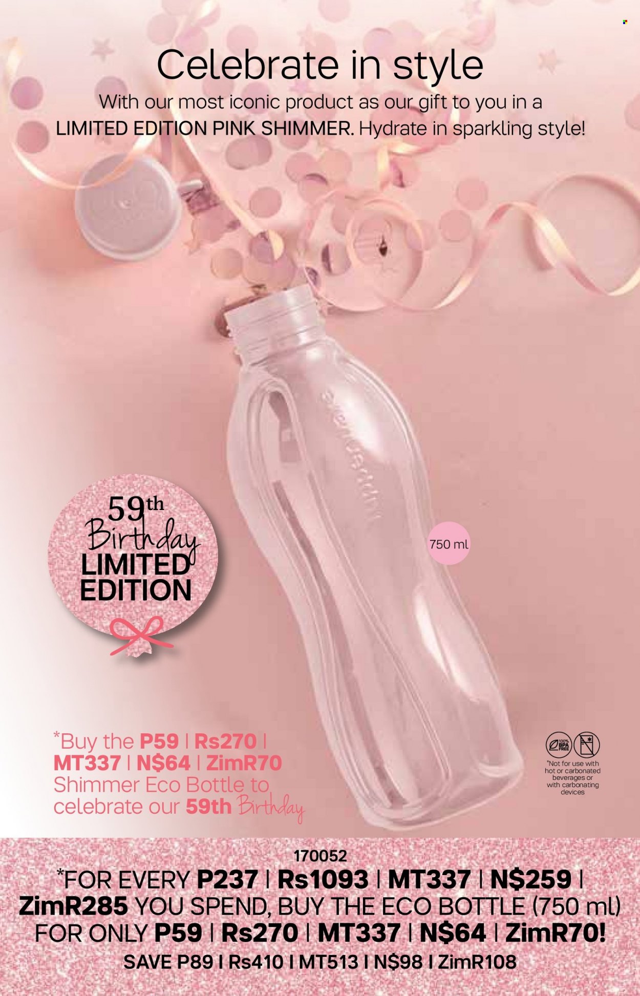 thumbnail - Tupperware Catalogue - 10.05.2023 - 6.06.2023 - Sales products - eco bottle. Page 3.