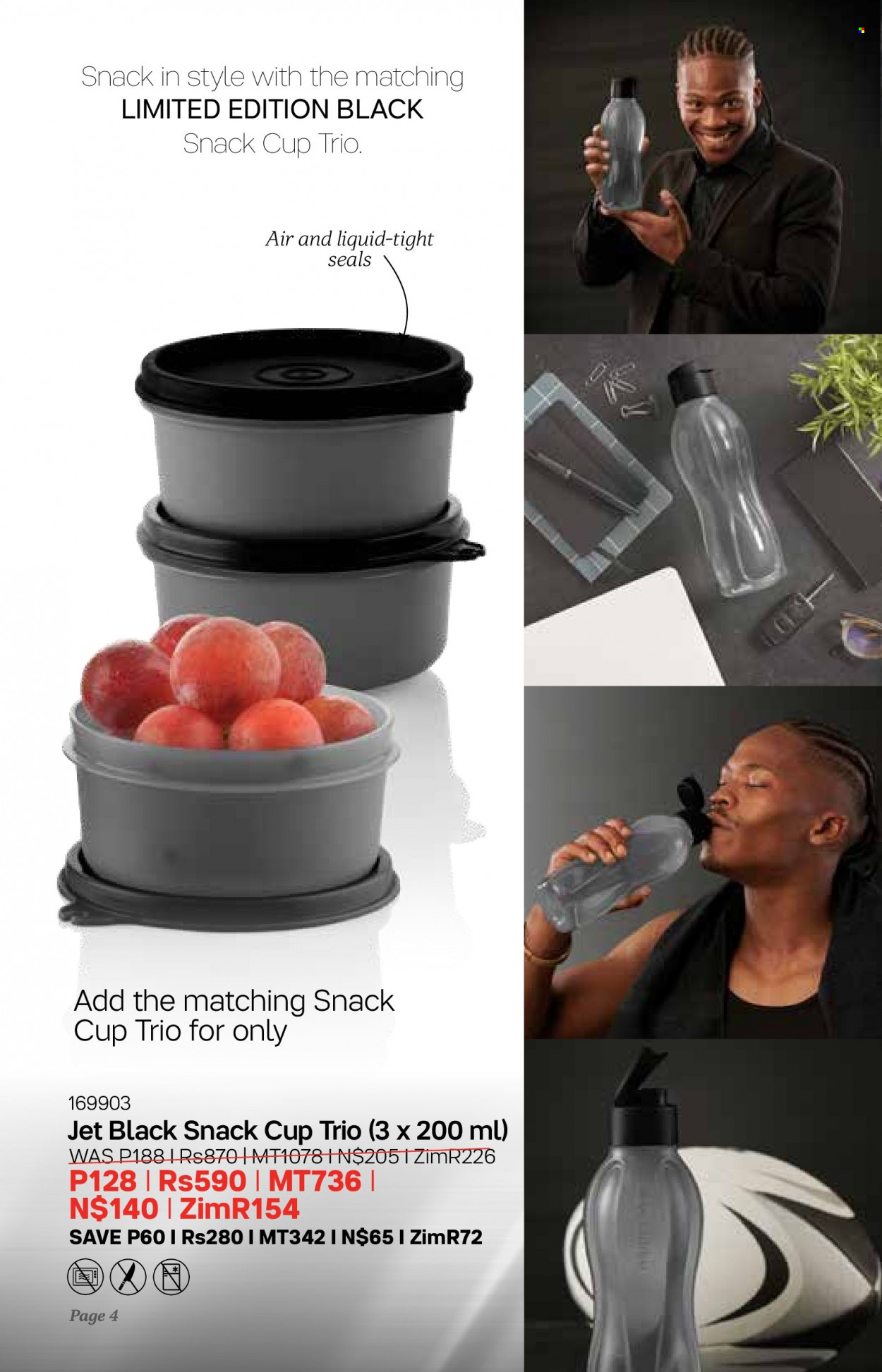 thumbnail - Tupperware Catalogue - 10.05.2023 - 6.06.2023 - Sales products - cup. Page 4.