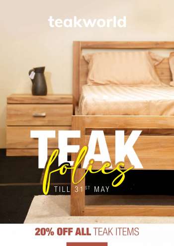Catalogue Teak World - 17/05/2023 - 31/05/2023.