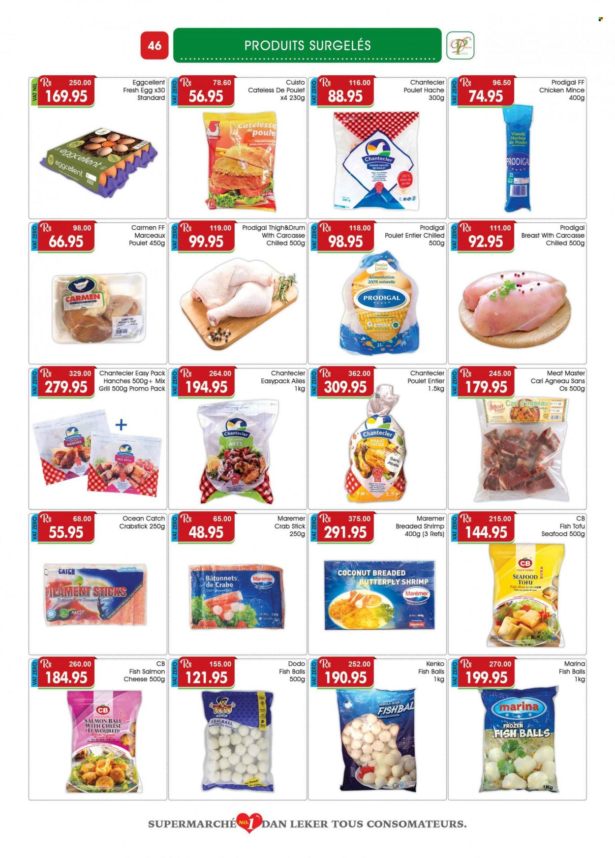 thumbnail - <magasin> - <du DD/MM/YYYY au DD/MM/YYYY> - Produits soldés - ,<products from flyers>. Page 46.