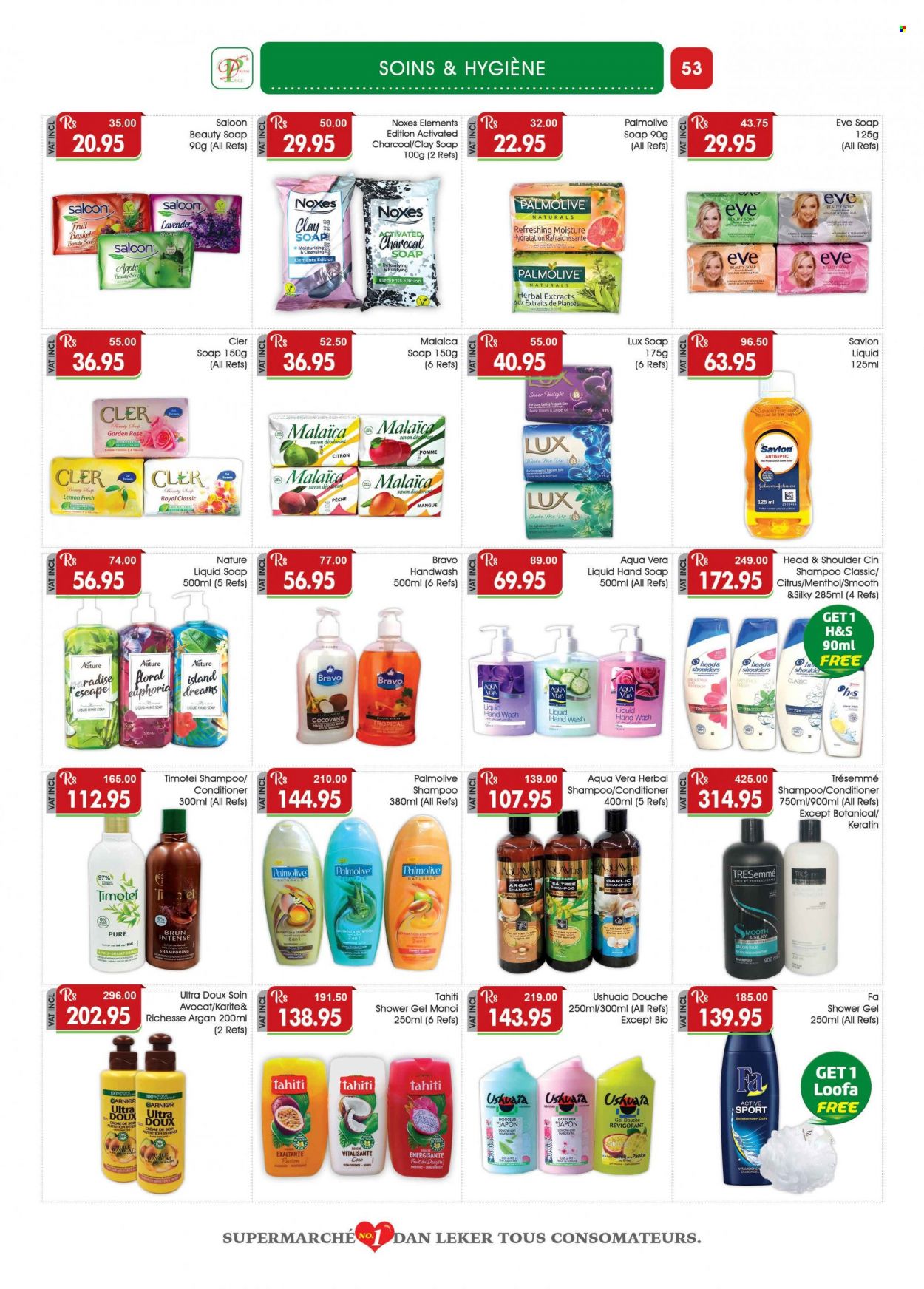 thumbnail - <magasin> - <du DD/MM/YYYY au DD/MM/YYYY> - Produits soldés - ,<products from flyers>. Page 53.