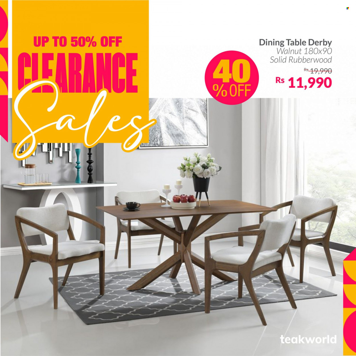 Teak World catalogue. Page 3