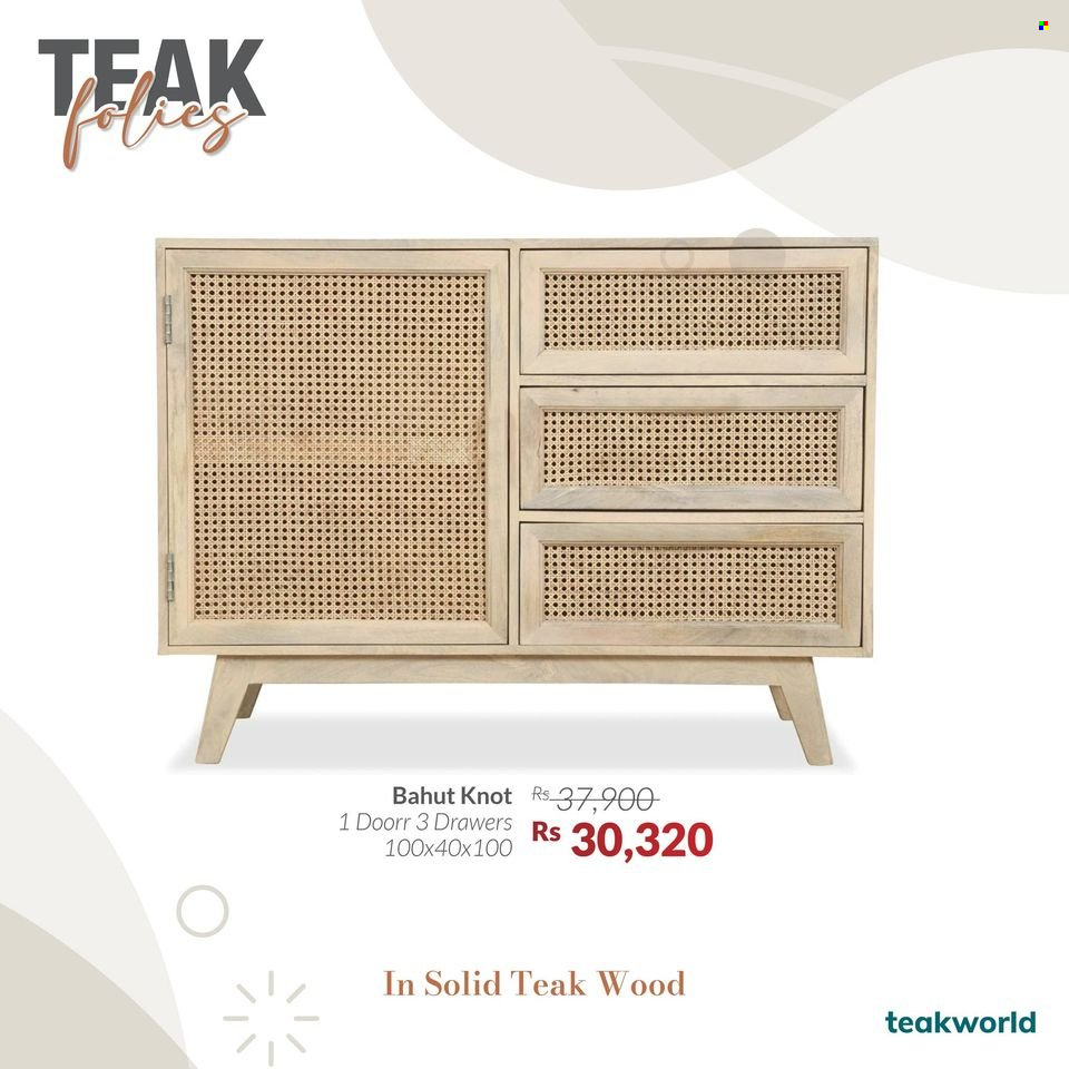 Teak World catalogue. Page 4