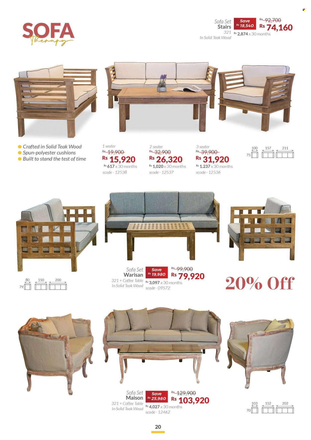 Teak World catalogue. Page 16