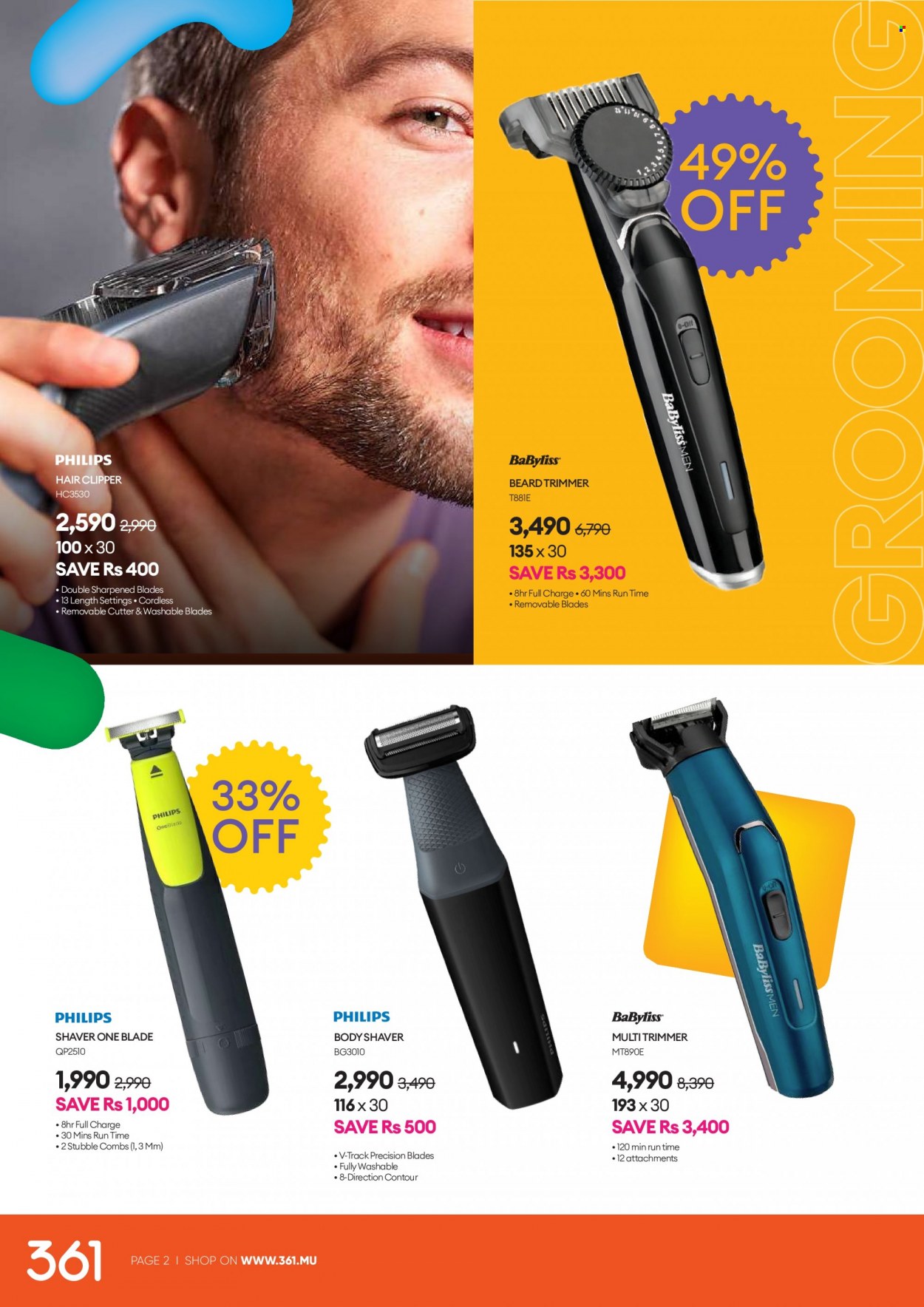 361 catalogue. Page 2