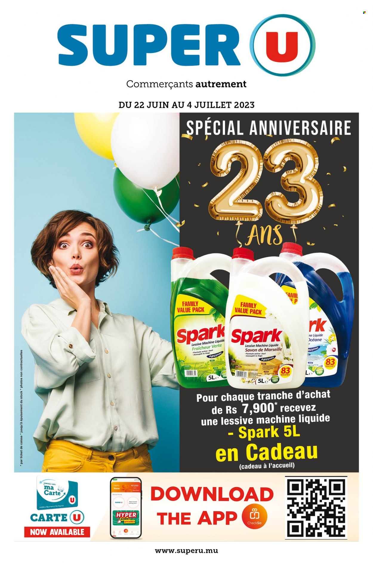 Super U catalogue - 22.06.2023 - 4.07.2023. Page 1