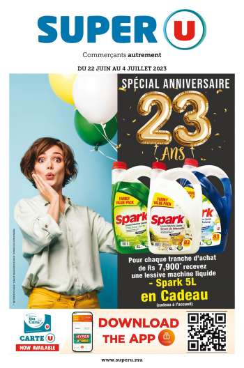 Catalogue Super U - 22/06/2023 - 04/07/2023.
