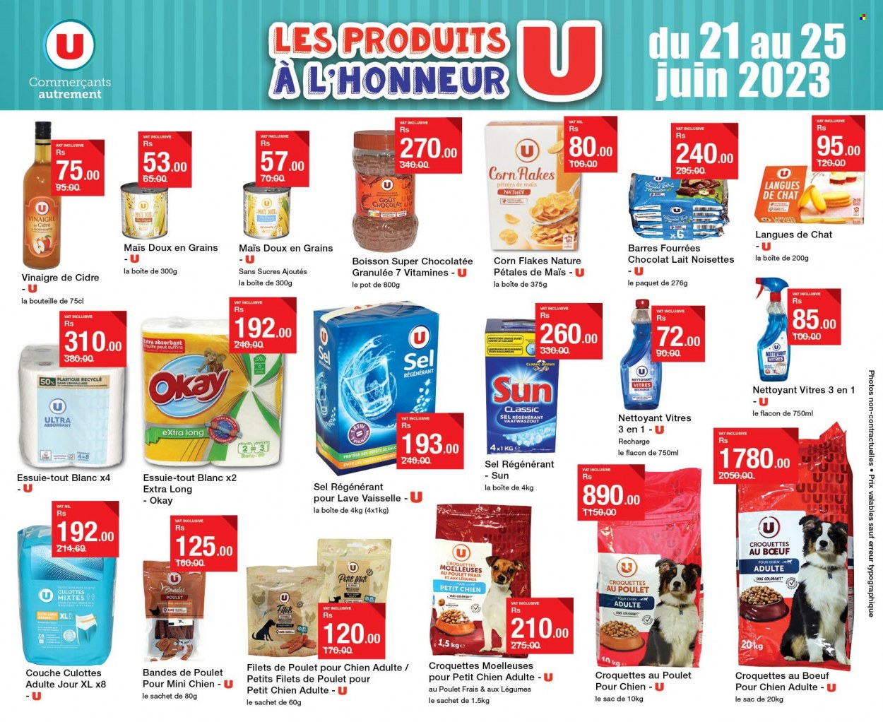 Super U catalogue - 21.06.2023 - 25.06.2023. Page 1