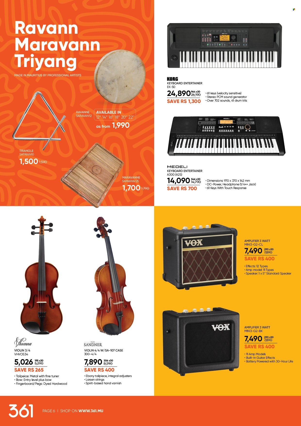 361 catalogue. Page 4