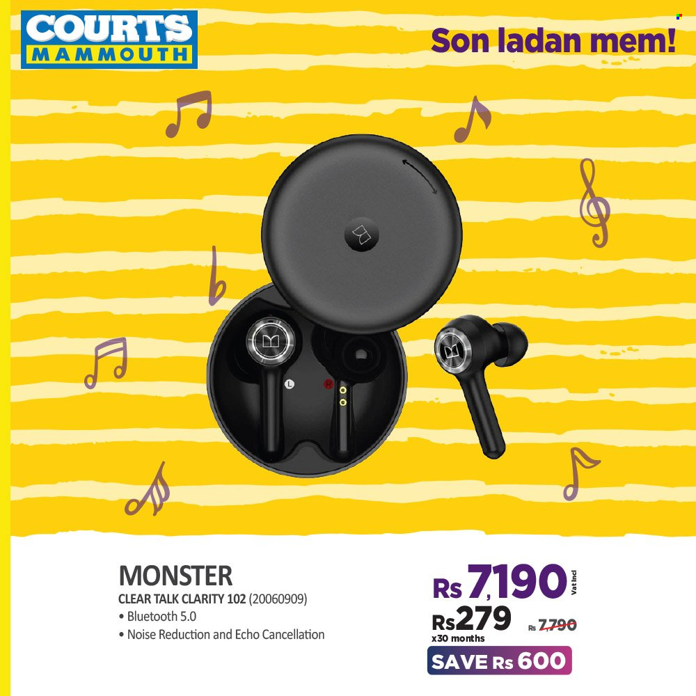 Courts Mammouth catalogue. Page 1