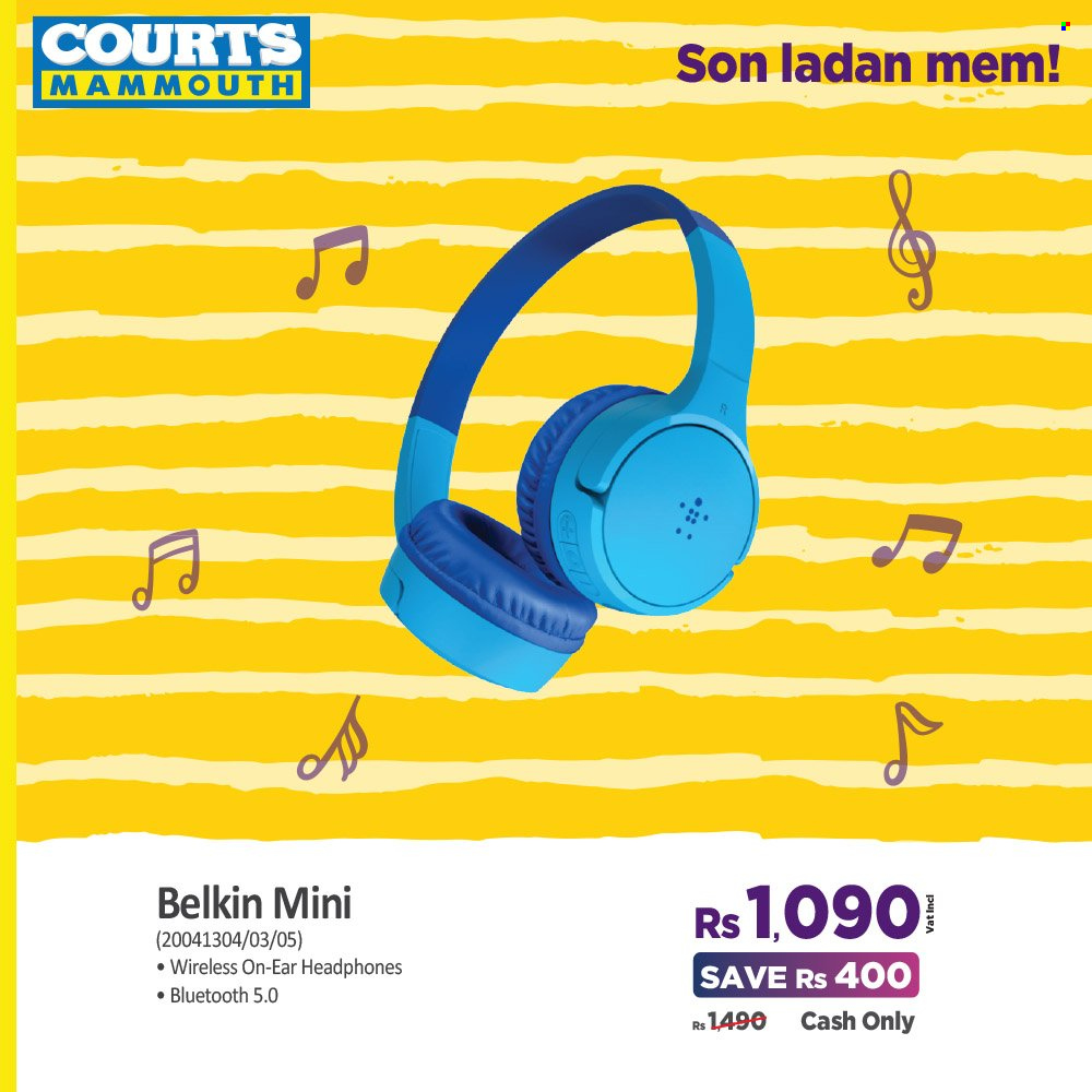 Courts Mammouth catalogue. Page 2