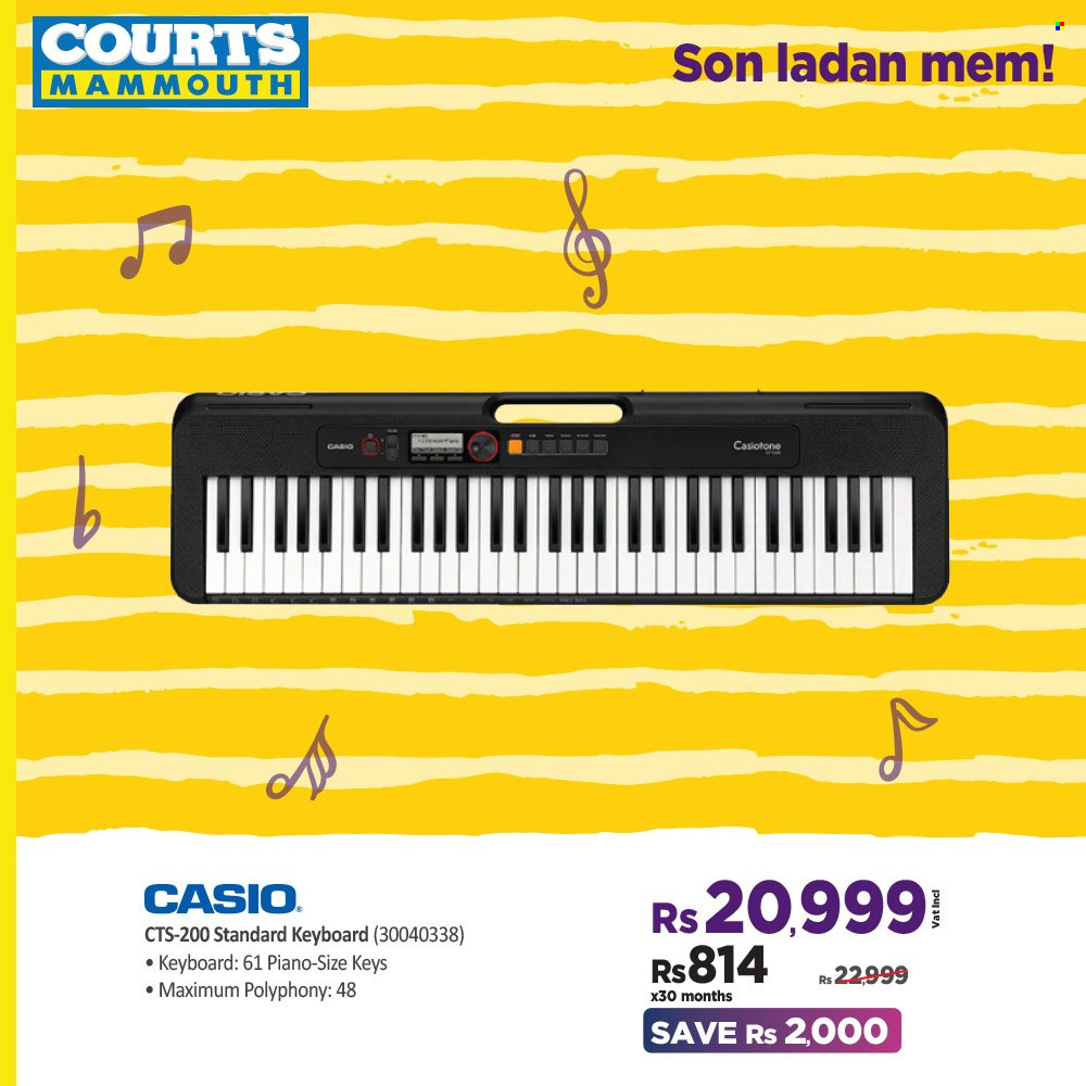 Courts Mammouth catalogue. Page 3