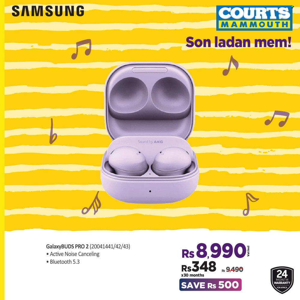 Courts Mammouth catalogue. Page 5