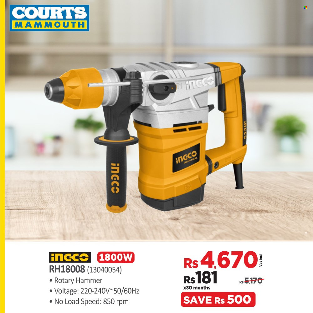 Courts Mammouth catalogue. Page 9