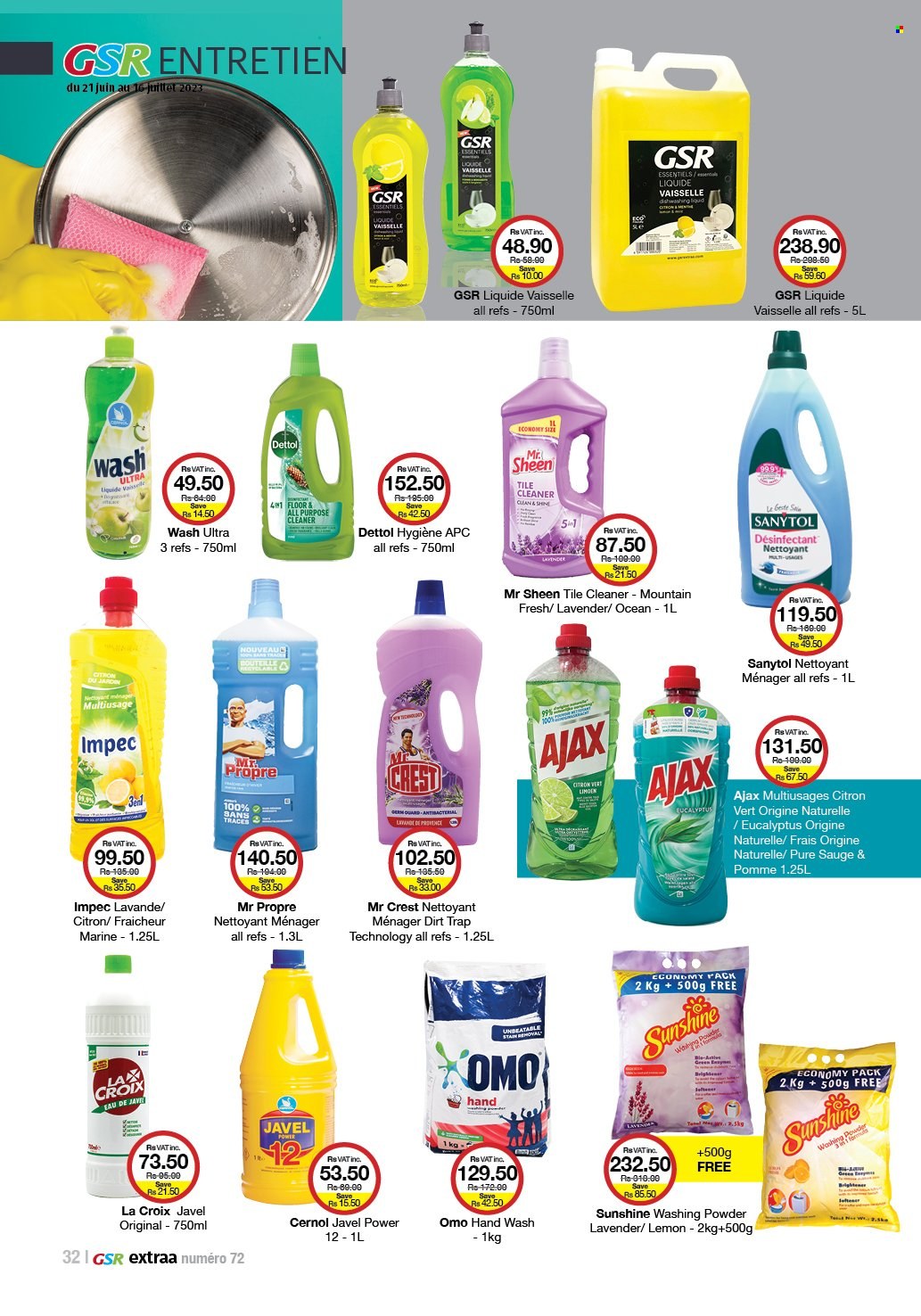 GSR catalogue - 21.06.2023 - 16.07.2023. Page 32