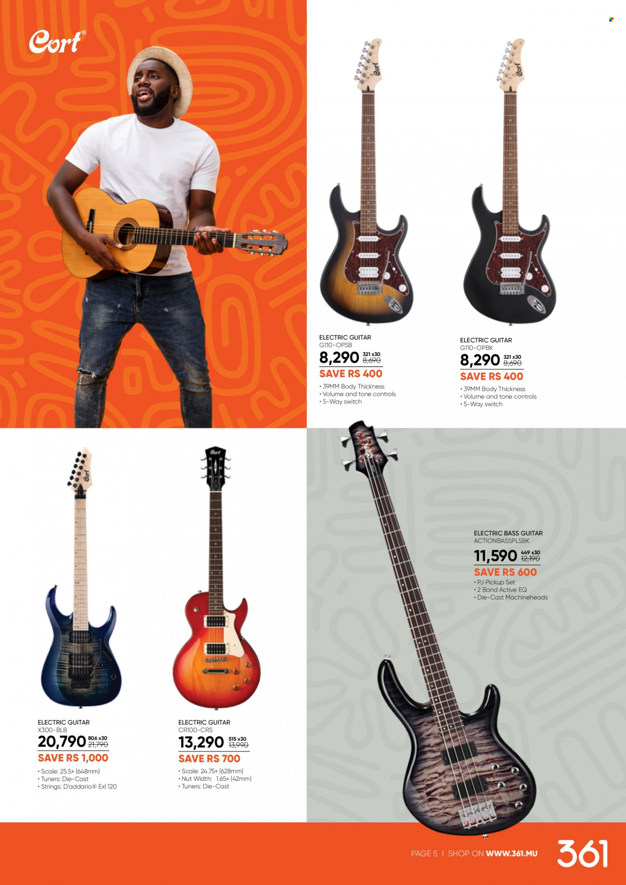 361 catalogue. Page 5