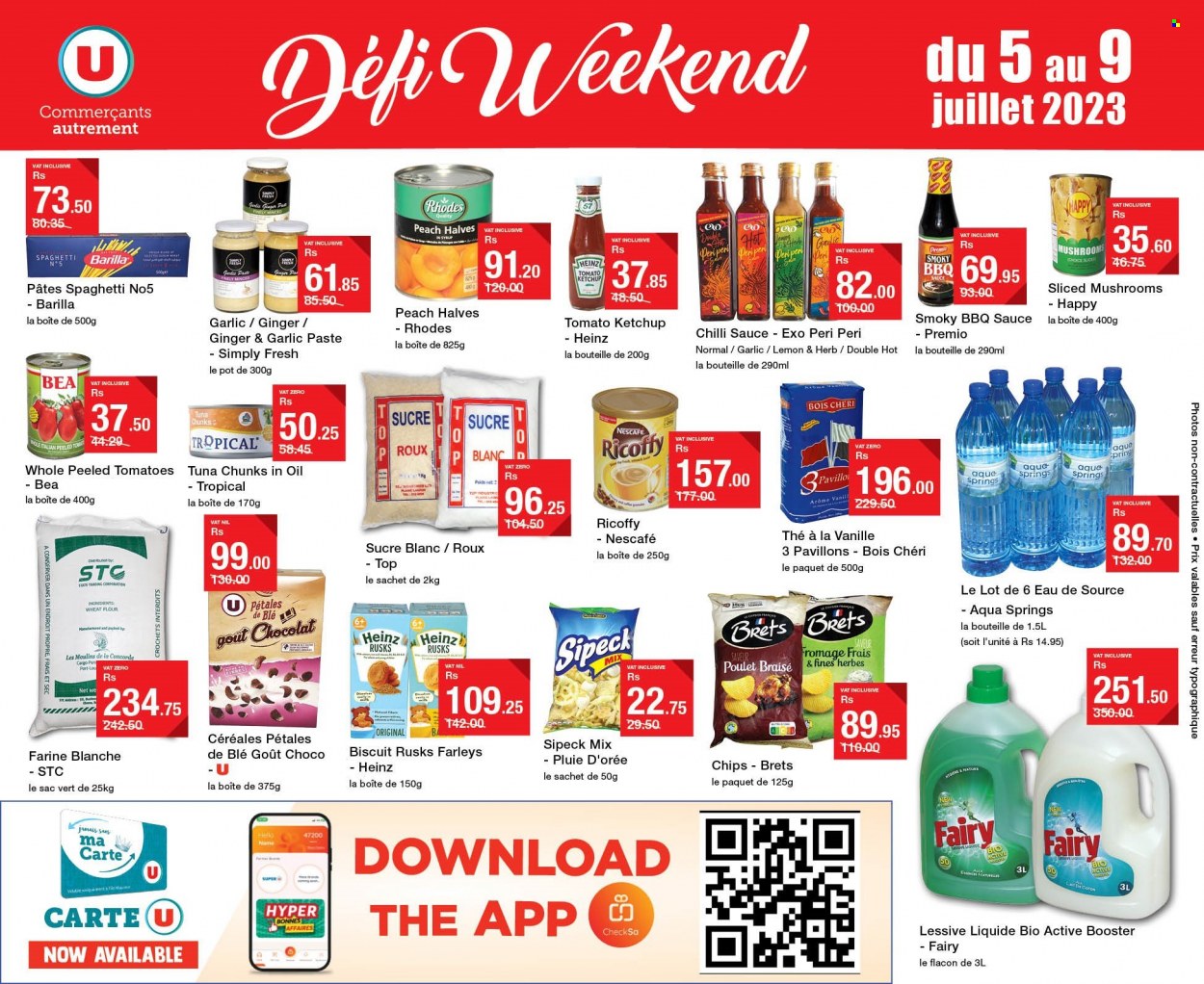 Super U catalogue - 5.07.2023 - 9.07.2023. Page 1