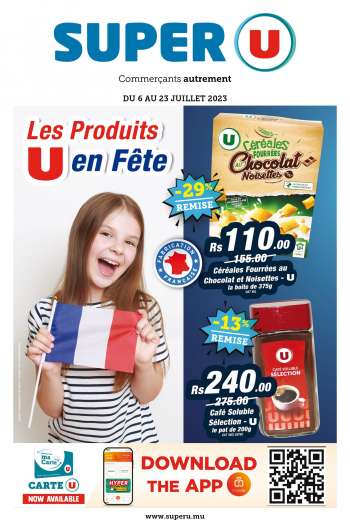 Catalogue Super U - 06/07/2023 - 23/07/2023.