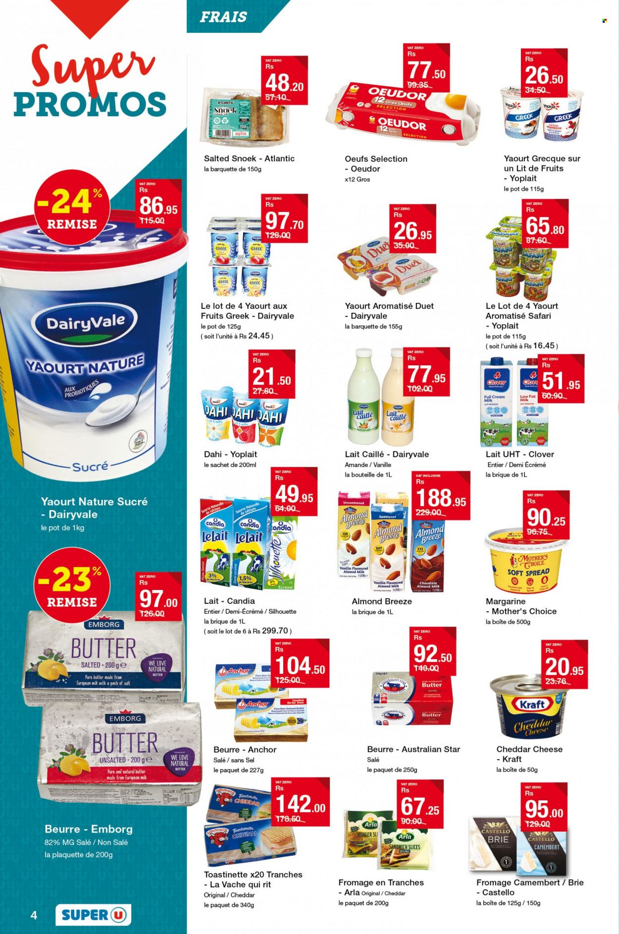 Super U catalogue - 6.07.2023 - 23.07.2023. Page 4