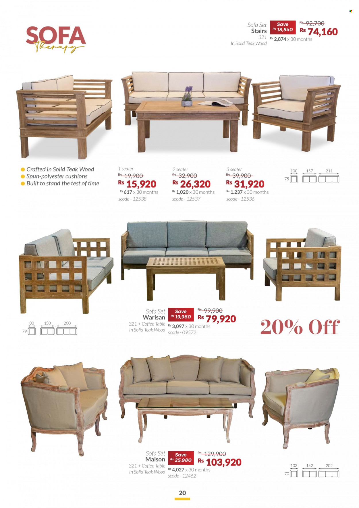 Teak World catalogue - 8.07.2023 - 15.07.2023. Page 20