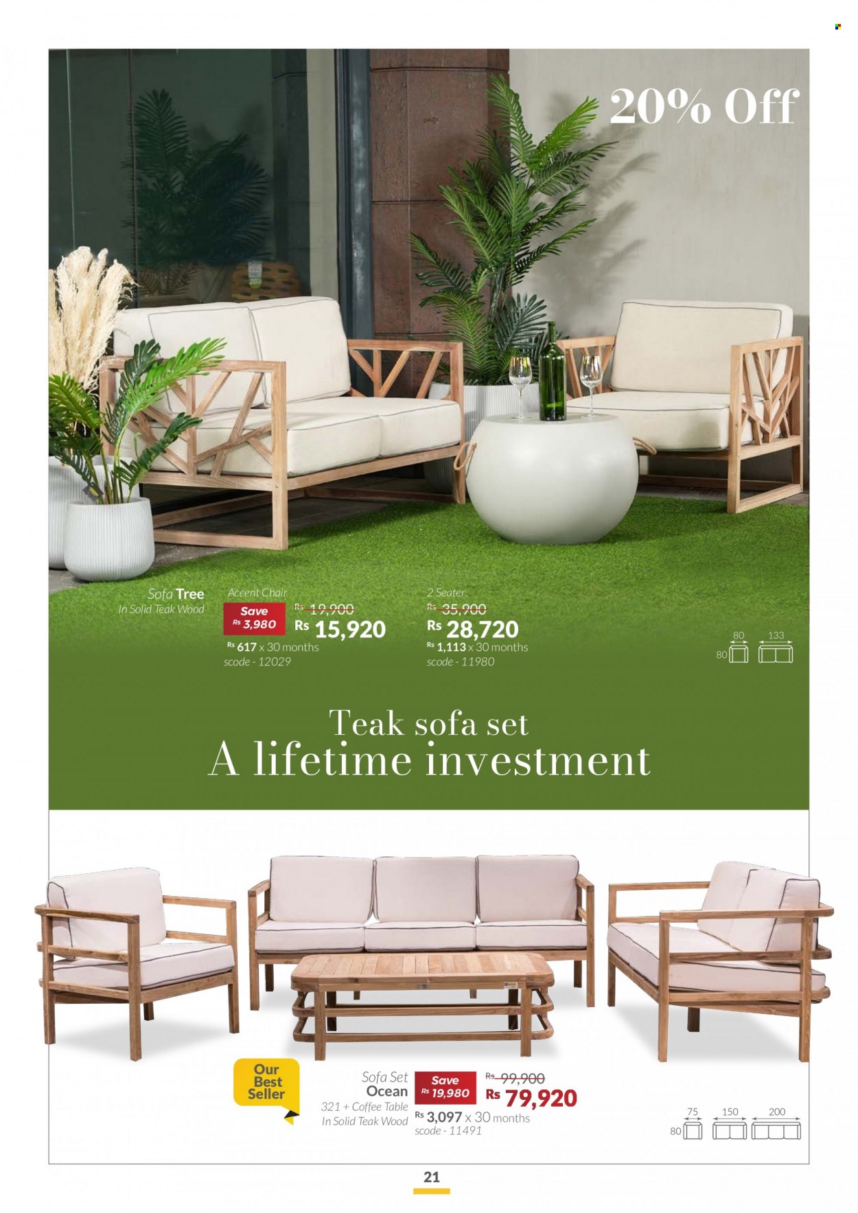 Teak World catalogue - 8.07.2023 - 15.07.2023. Page 21
