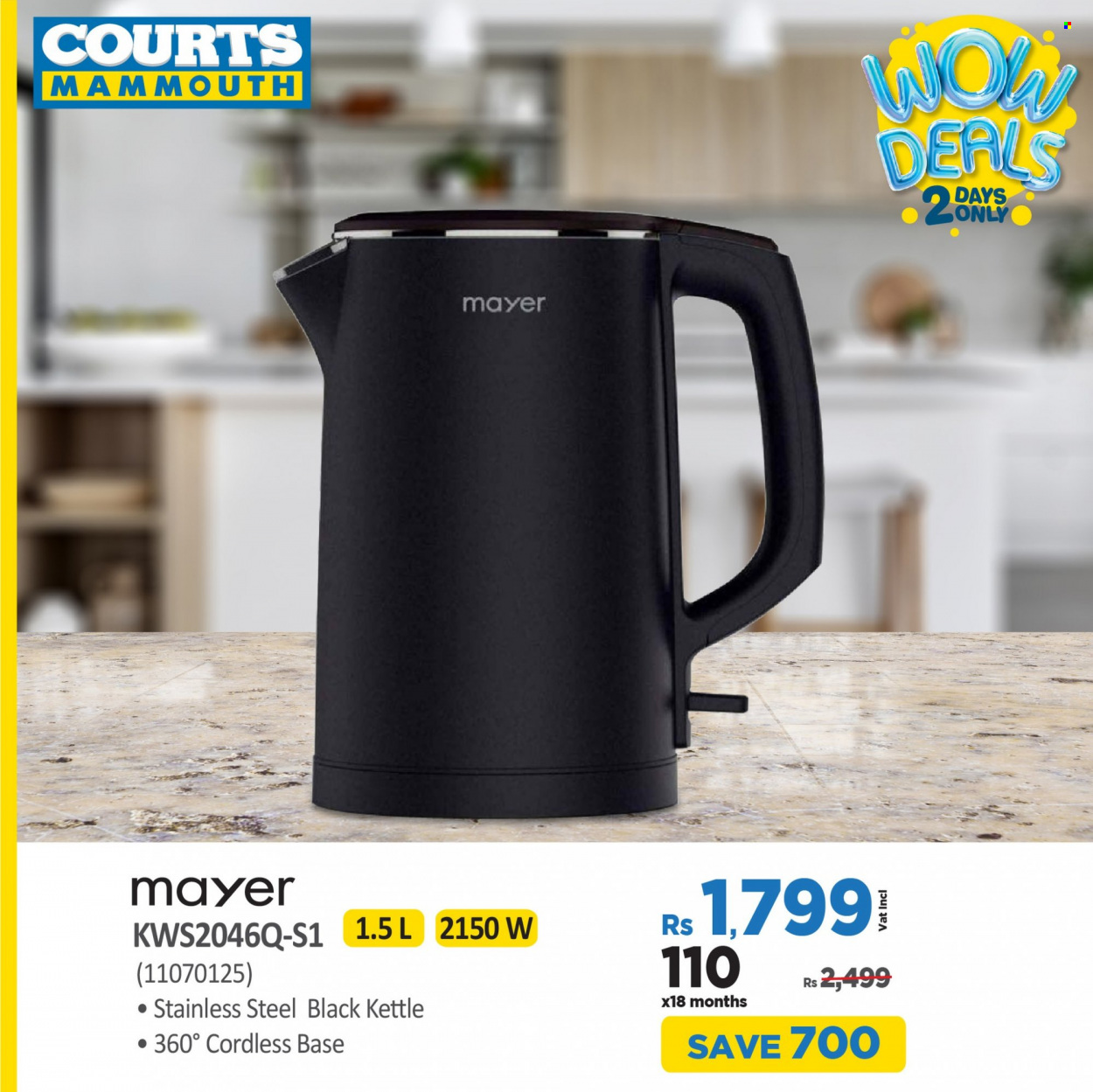 Courts Mammouth catalogue. Page 5