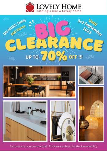 Lovely Home Catalogue - 26.07.2023 - 3.09.2023.