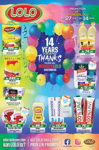 Catalogue LOLO Hyper - 27/07/2023 - 14/08/2023.