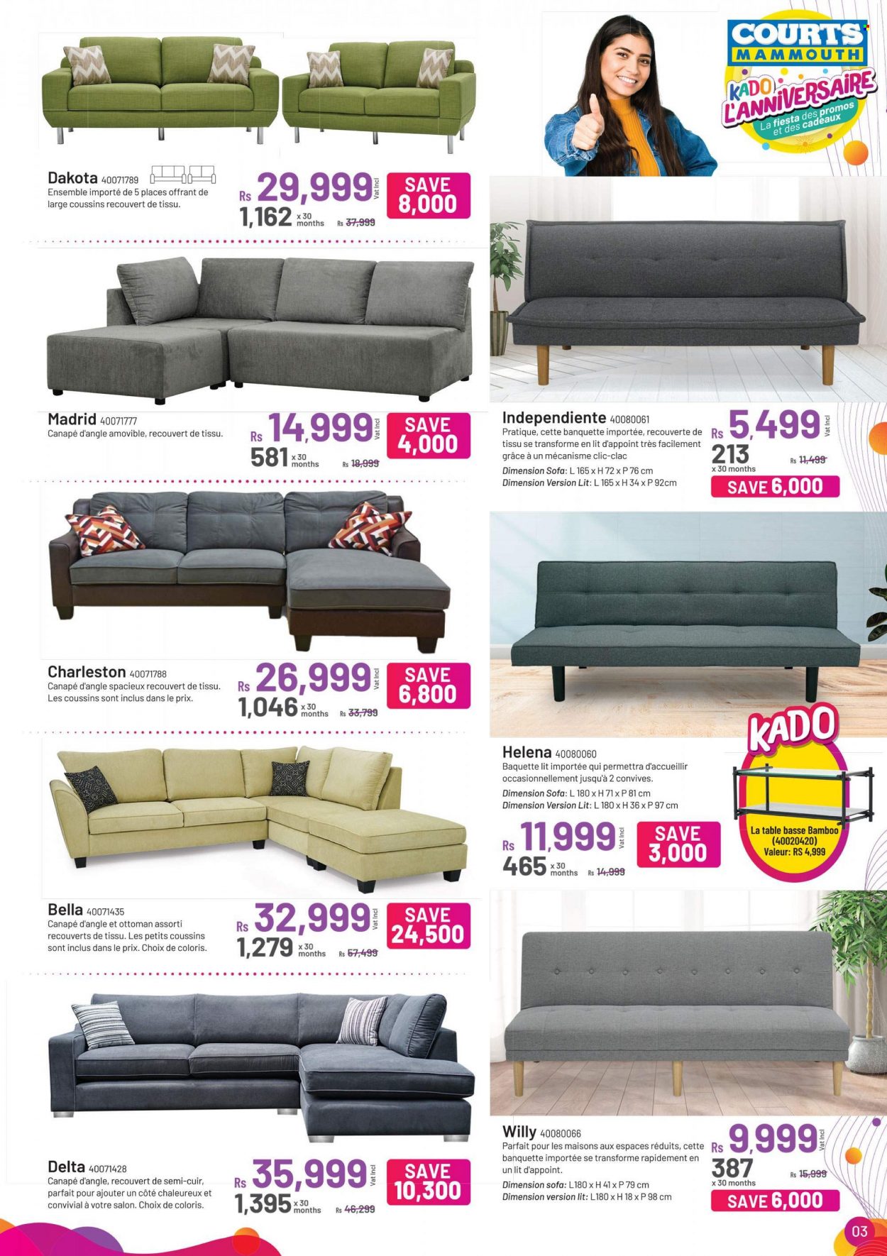 Courts Mammouth catalogue - 29.07.2023 - 7.09.2023. Page 3