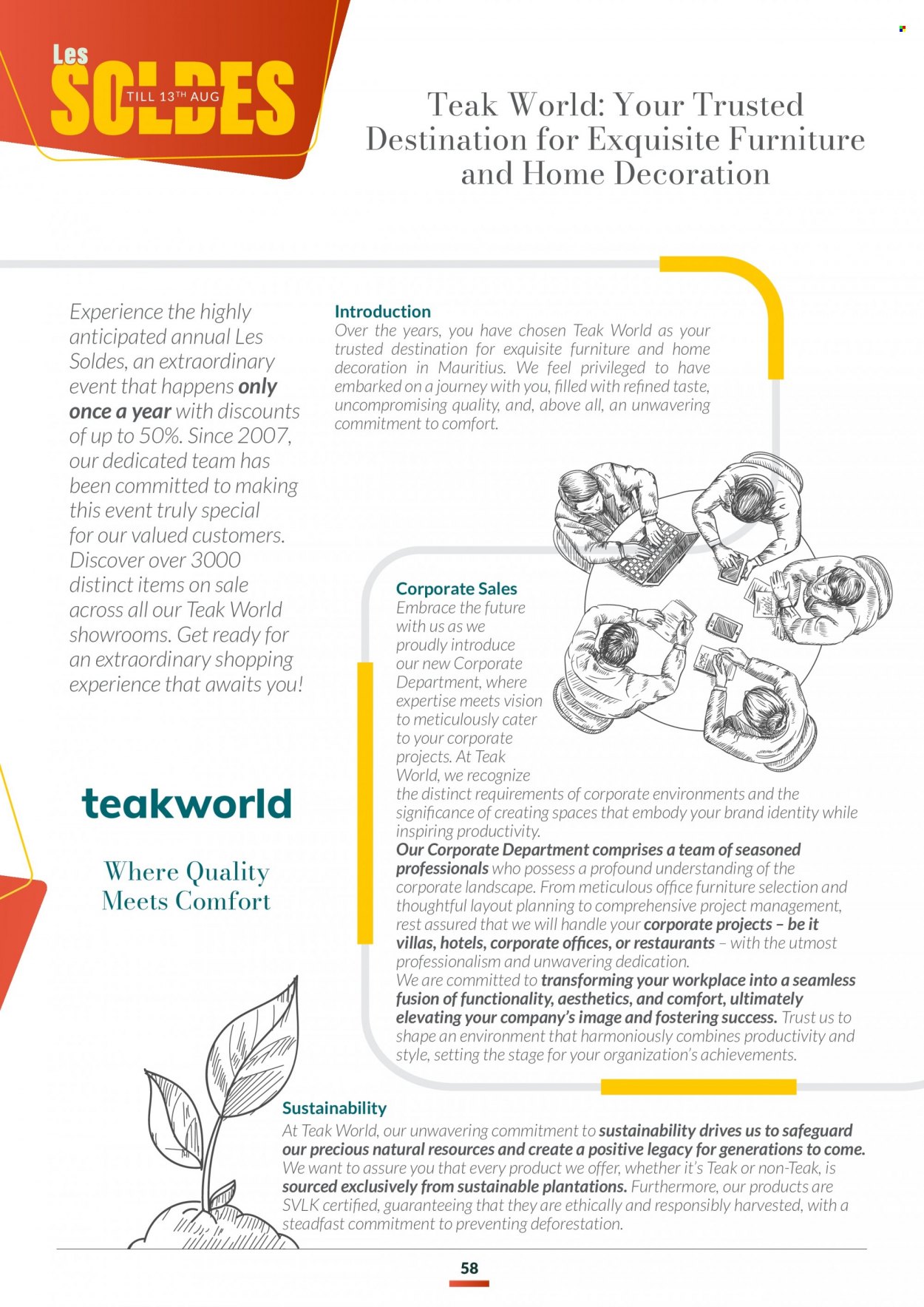 Teak World catalogue - 31.07.2023 - 13.08.2023. Page 58