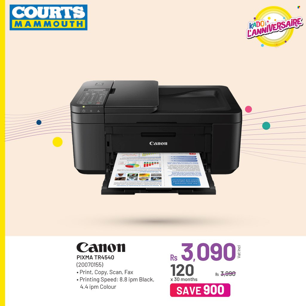 Courts Mammouth catalogue. Page 3
