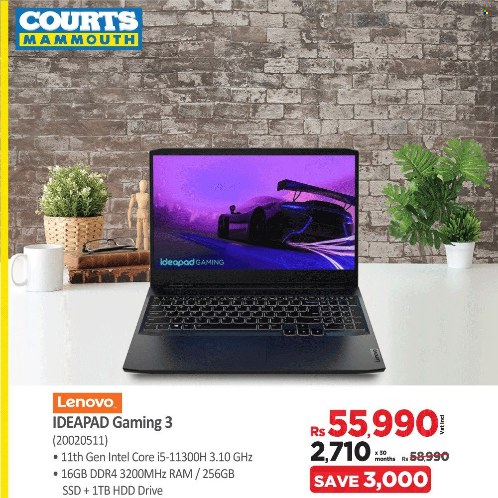 Courts Mammouth catalogue. Page 16