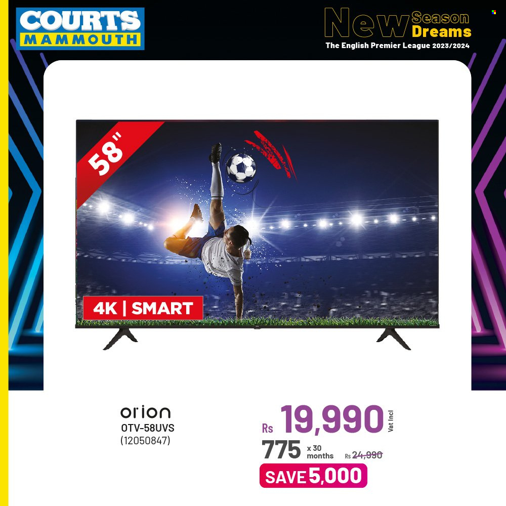 Courts Mammouth catalogue. Page 28