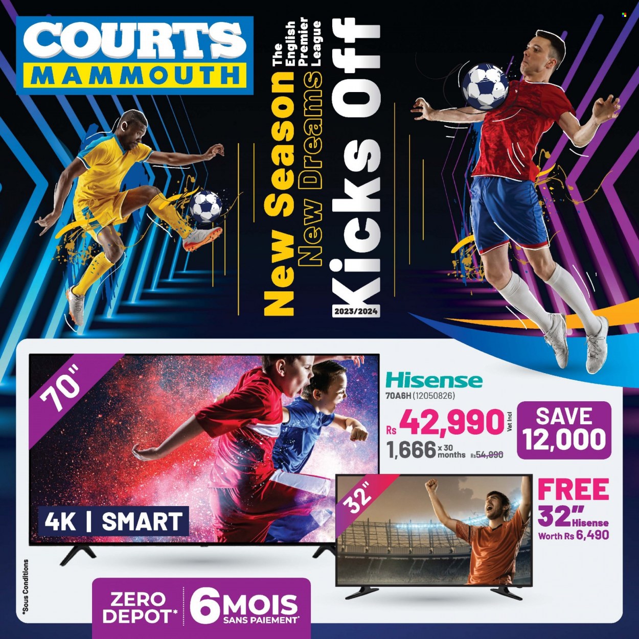 Courts Mammouth catalogue - 6.08.2023 - 7.09.2023. Page 1