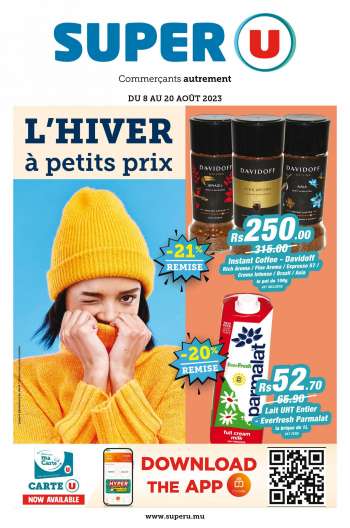 Catalogue Super U - 08/08/2023 - 20/08/2023.