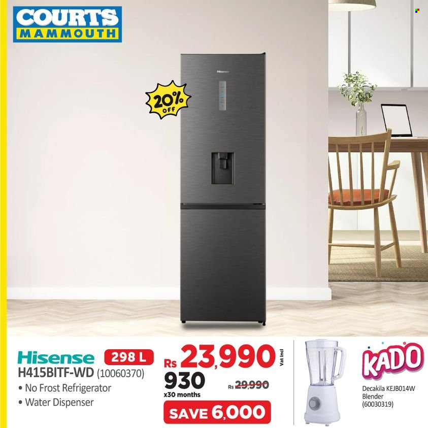 Courts Mammouth catalogue. Page 1